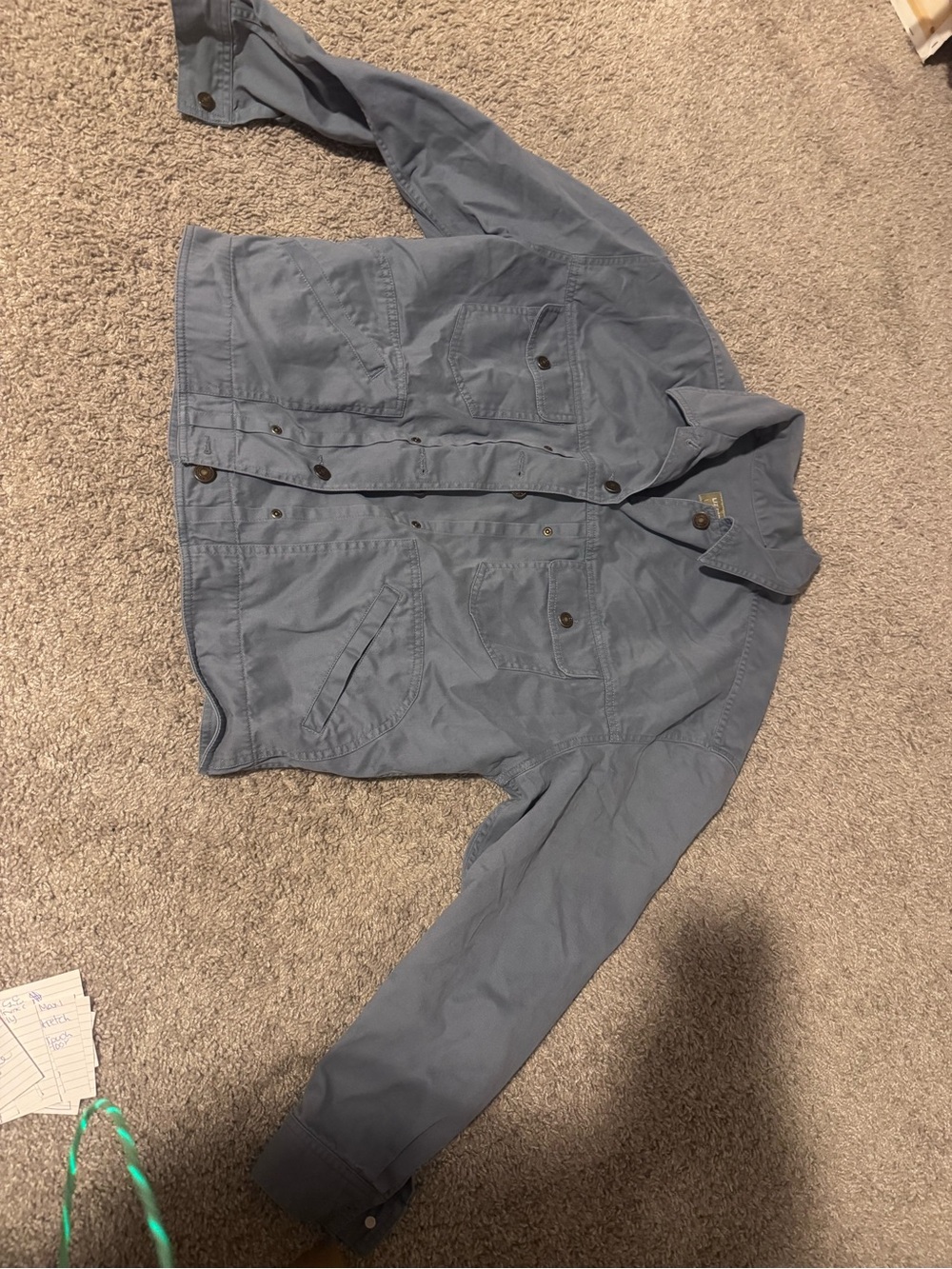 Liz Claiborne Men's Slate Blue Field Jacket